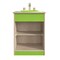 Flash Furniture Bright Beginnings Commercial Grade Wooden Children's Kitchen Sink with Integrated Storage MK-ME03515-GG - alternate 10